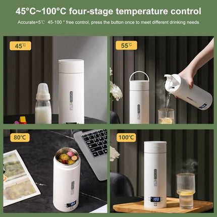 300W 500ml Electric Heating Water Cup Smart Boiling Kettle Temperature Control Kettle - DealBuddy