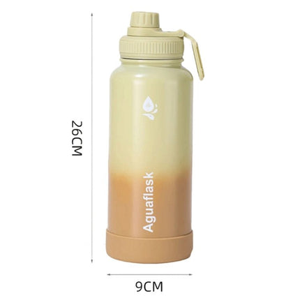 304 Stainless Steel Insulated Cup Large Capacity Thermos Bottle Vacuum Outdoor Portable Sports Kettle - DealBuddy