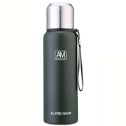 304 Stainless Steel Insulated Mug Large Capacity Sports Water Cup Outdoor Travel Pot - DealBuddy