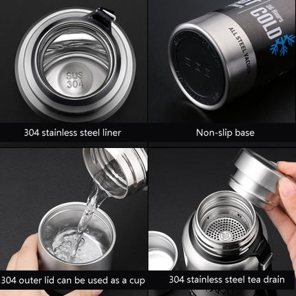 304 Stainless Steel Insulated Mug Large Capacity Sports Water Cup Outdoor Travel Pot - DealBuddy