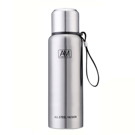 304 Stainless Steel Insulated Mug Large Capacity Sports Water Cup Outdoor Travel Pot - DealBuddy
