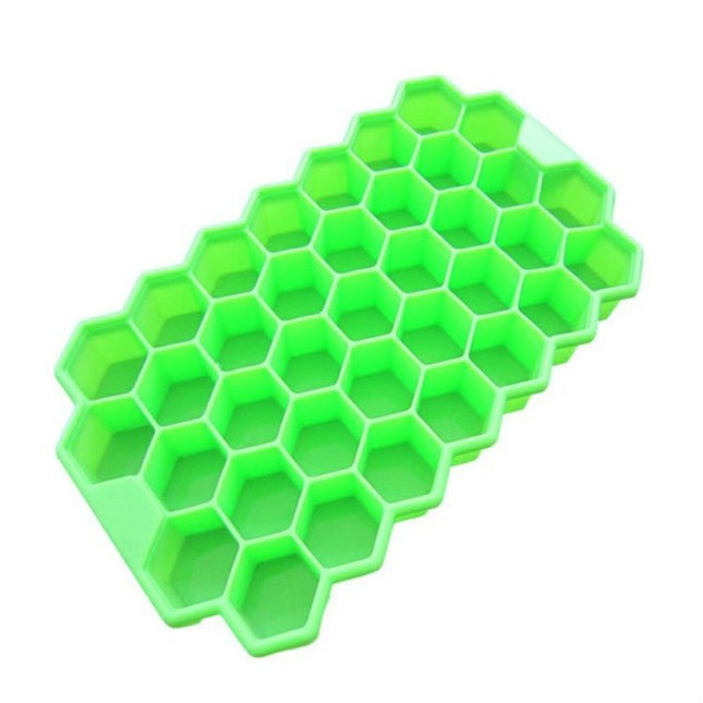 37 Grids Ice Cubes Honeycomb Ice Cream Maker Form DIY Mould Popsicle Molds Yogurt Ice Box Fridge Treats Freezer - DealBuddy