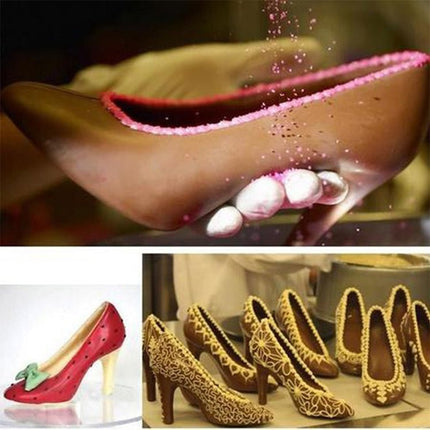 3D Chocolate Mold Fondant Cake Ladies High Heel Mold - DealBuddy