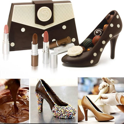 3D Chocolate Mold Fondant Cake Ladies High Heel Mold - DealBuddy