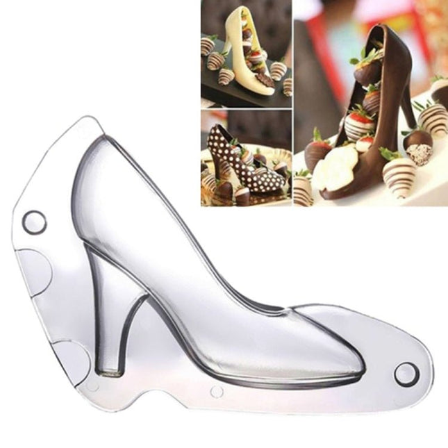 3D Chocolate Mold Fondant Cake Ladies High Heel Mold - DealBuddy
