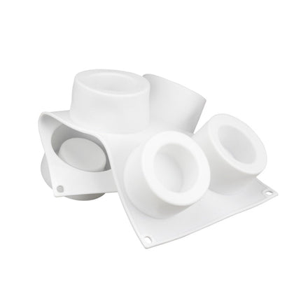 3D Silicone 6 Holes Cake Mold Baking Pastry Mousse Chocolate Mold - DealBuddy