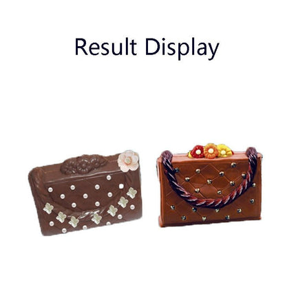 3D Women Leather Bag Chocolate Mold Chocolate Bag Mold - DealBuddy