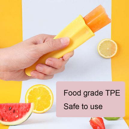 4 in 1 Children Popsicle Mold Set Food Grade Silicone Cream Mold Random Colour Delivery - DealBuddy