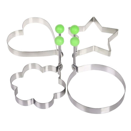 4 in 1 Stainless Steel Fried Egg Pancake Mold - DealBuddy