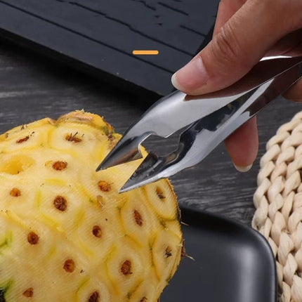 4 In 1 Stainless Steel Pineapple Knife Fruit Knife Sugar Cane Peeler - DealBuddy
