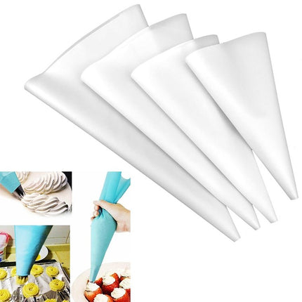 4 PCS Silicone Icing Piping Cream Pastry Bag Nozzle DIY Cake Decorating Tools - DealBuddy