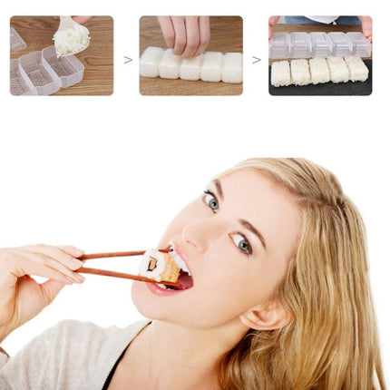 4 Sets Children Bento DIY Rice Ball Sushi Mold Set - DealBuddy