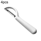 4个一卖 Stainless Steel Round Handle Peeler Sugar Cane Scraper Fruit Plane - DealBuddy