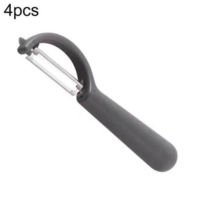 4个一卖 Stainless Steel Round Handle Peeler Sugar Cane Scraper Fruit Plane - DealBuddy