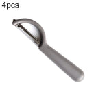 4个一卖 Stainless Steel Round Handle Peeler Sugar Cane Scraper Fruit Plane - DealBuddy