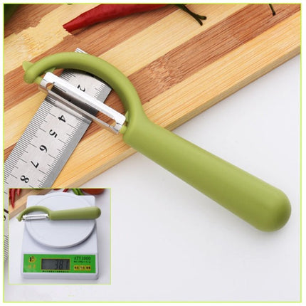 4个一卖 Stainless Steel Round Handle Peeler Sugar Cane Scraper Fruit Plane - DealBuddy