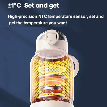 400ml Wireless Instant Water Warmer Electric Kettle For Baby Formula With 15000 MAh Battery Capacity - DealBuddy