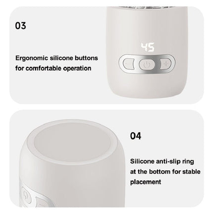 400ml Wireless Instant Water Warmer Electric Kettle For Baby Formula With 15000 MAh Battery Capacity - DealBuddy