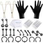 42 - Piece Professional Body Piercing Tool Kit - DealBuddy