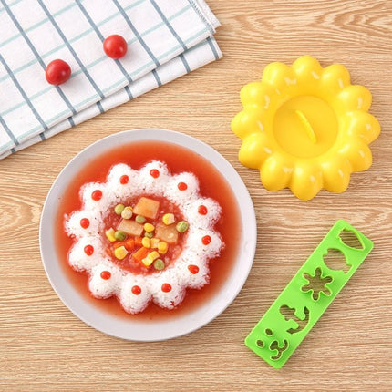 4pcs/Set Rabbit Dolphin Rice Sushi DIY Mold - DealBuddy
