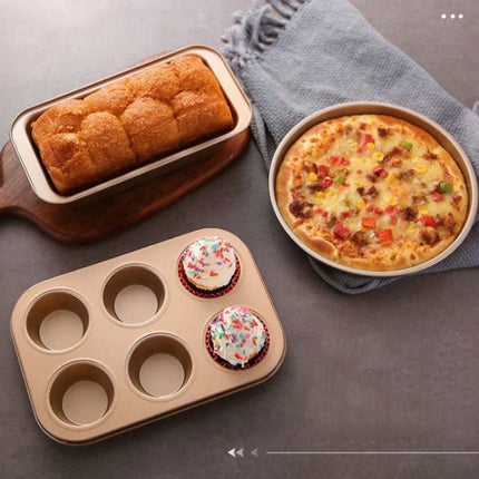 5 in 1 Cake Mould Pizza Bakeware Home Pastry Biscuit Bread Baking Tool Set - DealBuddy