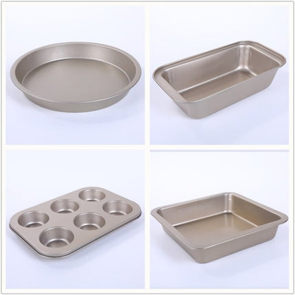 5 in 1 Cake Mould Pizza Bakeware Home Pastry Biscuit Bread Baking Tool Set - DealBuddy