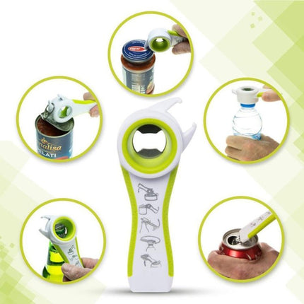 5 in 1 Multifunctional Plastic Bottle Opener Beer Opener Kitchen Tool - DealBuddy