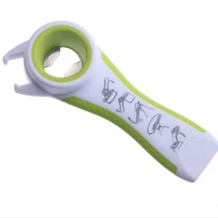 5 in 1 Multifunctional Plastic Bottle Opener Beer Opener Kitchen Tool - DealBuddy