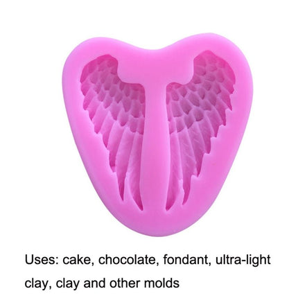 5 PCS Angel Wings Cake Silicone Mold Baking Tool - DealBuddy