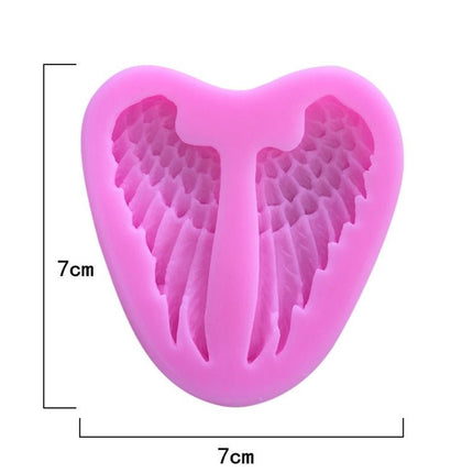 5 PCS Angel Wings Cake Silicone Mold Baking Tool - DealBuddy