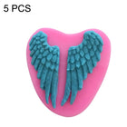 5 PCS Angel Wings Cake Silicone Mold Baking Tool - DealBuddy