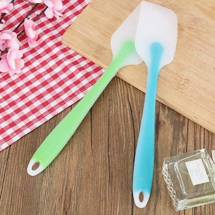 5 PCS Baking Tool Translucent Integrated High Temperature Resistance Cream Silicone Scraper Cake Spatula, Random Color Delivery - DealBuddy