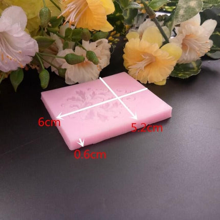 5 PCS European Style Lace Pattern Fondant Silicone Mold DIY Chocolate Cake Decoration Mold Baking Tools - DealBuddy