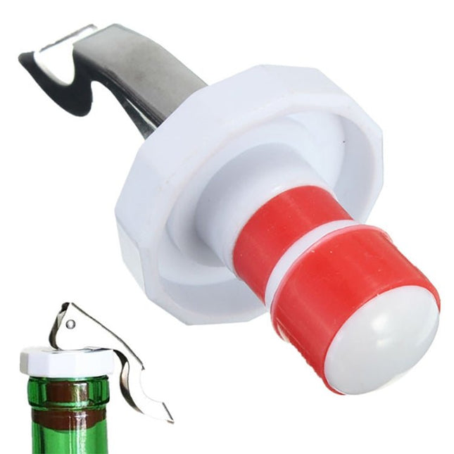 5 PCS Kitchen Gadgets Stainless Steel Silicone Wine Stopper Beer Opener - DealBuddy