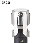 5 PCS Novel Stainless Steel Champagne Wine Bottle Stopper - DealBuddy