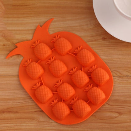 5 PCS Pineapple Creative Silicone Ice Tray Ice Maker Ice Mold, Random Color Delivery - DealBuddy