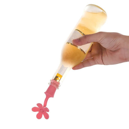 5 PCS Silicone Wine Stopper Flower Beer Stopper - DealBuddy
