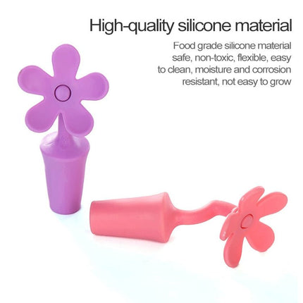 5 PCS Silicone Wine Stopper Flower Beer Stopper - DealBuddy
