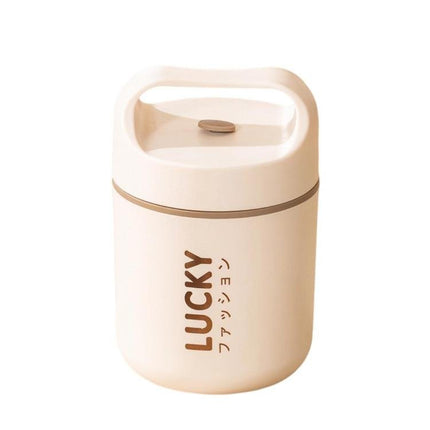 500ml 304 Stainless Steel Thermal Food Jar Vacuum Insulated Portable Soup Thermos, Oatmeal & Cereal Container For Breakfast - DealBuddy