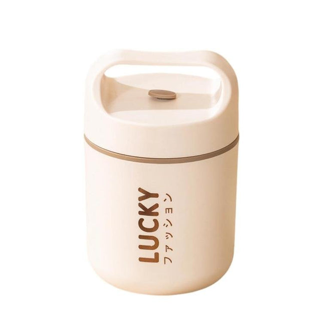 500ml 304 Stainless Steel Thermal Food Jar Vacuum Insulated Portable Soup Thermos, Oatmeal & Cereal Container For Breakfast - DealBuddy