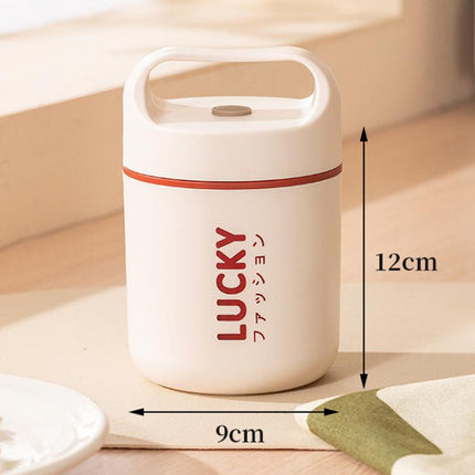 500ml 304 Stainless Steel Thermal Food Jar Vacuum Insulated Portable Soup Thermos, Oatmeal & Cereal Container For Breakfast - DealBuddy