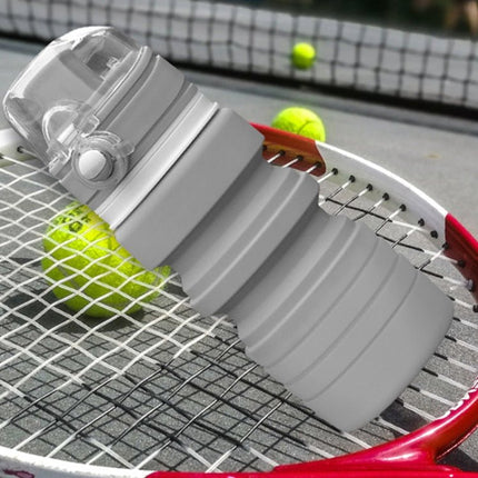 500mL Outdoor Travel Silicone Foldable Kettle Telescopic Cup Sports Drinking Bottle - DealBuddy