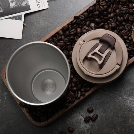 500ML Portable Stainless Steel Creative Gift Coffee Cup Office Vacuum Thermos Mug - DealBuddy