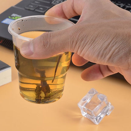 50pcs /Pack 180ml Disposable Cup Transparent PP Thickened Aviation Water Cup - DealBuddy