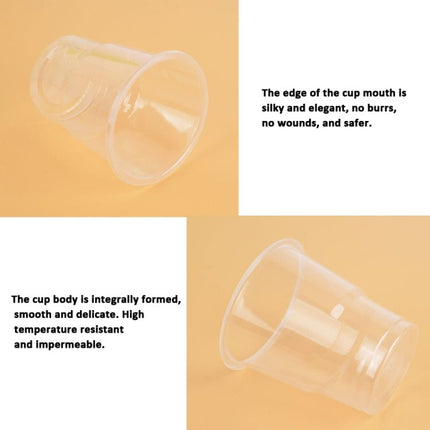 50pcs /Pack 180ml Disposable Cup Transparent PP Thickened Aviation Water Cup - DealBuddy