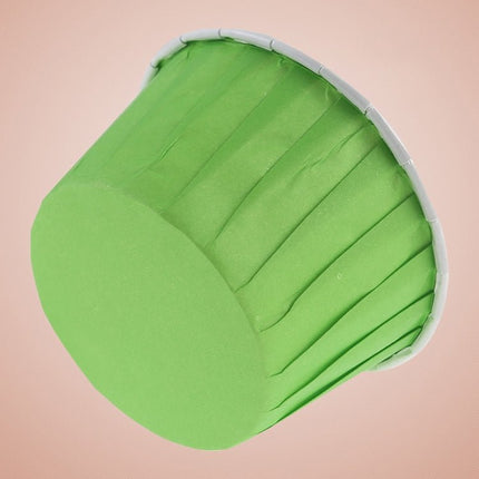 50pcs / Pack Round Lamination Cake Cup Muffin Cases Chocolate Cupcake Liner Baking Cup, Size: 5 x 3.8 x 3cm - DealBuddy