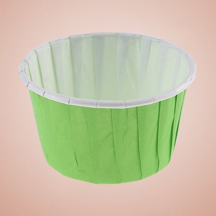 50pcs / Pack Round Lamination Cake Cup Muffin Cases Chocolate Cupcake Liner Baking Cup, Size: 5 x 3.8 x 3cm - DealBuddy