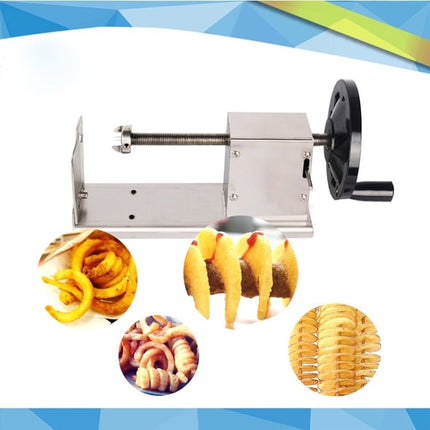 528 - 1 Manual Twisted Potato Cutter,Potato Chips Slicer,High Quality French Fry Cutter - DealBuddy