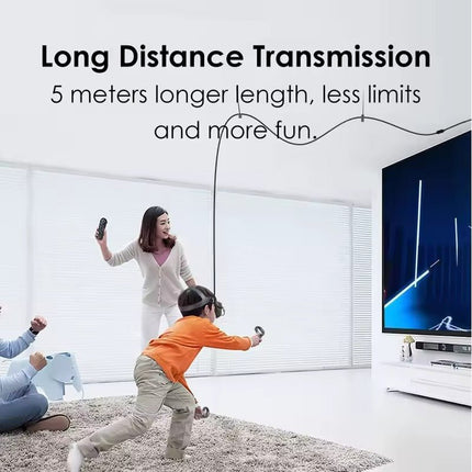 5M USB 3.2 Type - C Link Cable – Charging & Data for Oculus Quest 2 VR - DealBuddy