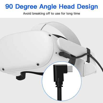 5M USB 3.2 Type - C Link Cable – Charging & Data for Oculus Quest 2 VR - DealBuddy